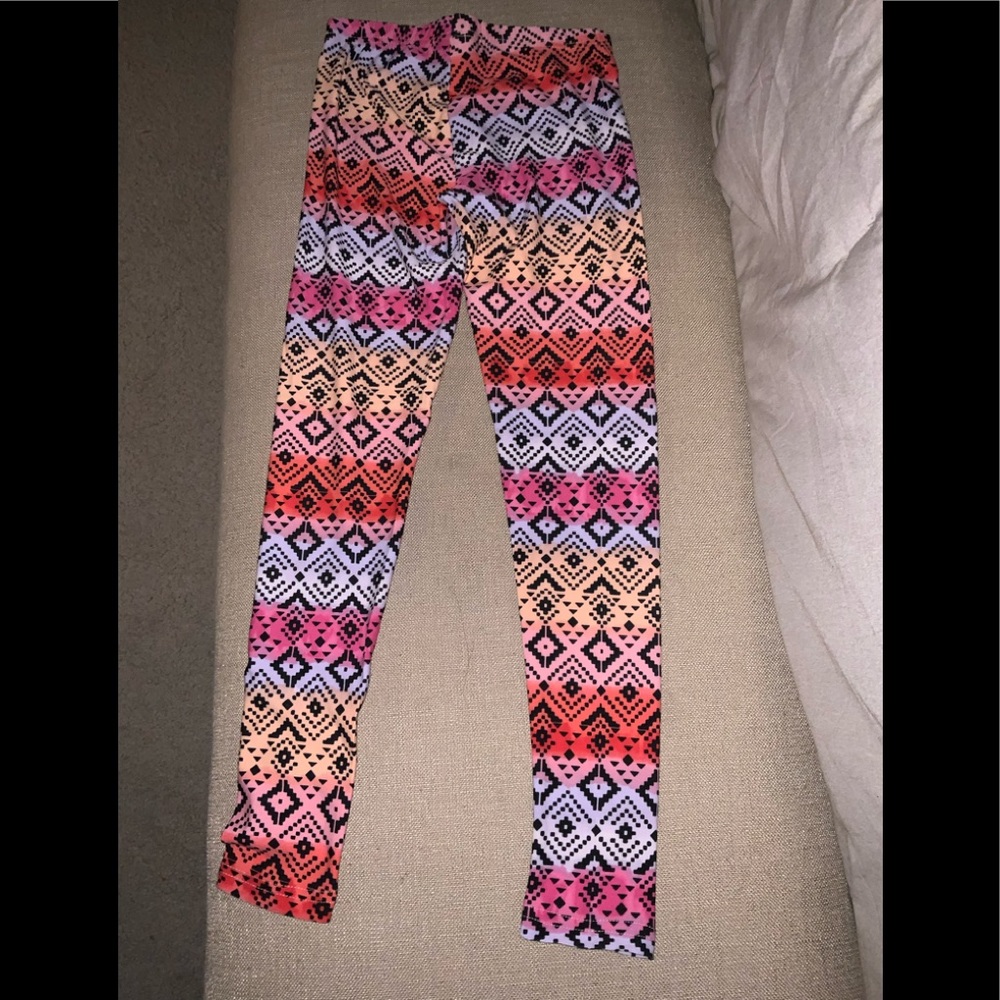 Colorful - soft - Legging { NEVER WORN }